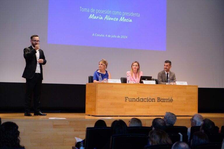 María Alonso Mesía, nueva presidentas de la Federación de Persoas Xordas de Galicia