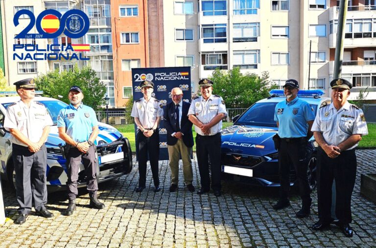 Policías españoles y portugueses patrullan juntos un año más por Vigo en el marco del proyecto ‘Comisarías Europeas’