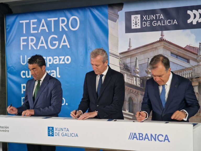 Abanca, Xunta y Diputación firman la venta del Cine Fraga de Vigo por 9,3 millones, en un día «sumamente importante»