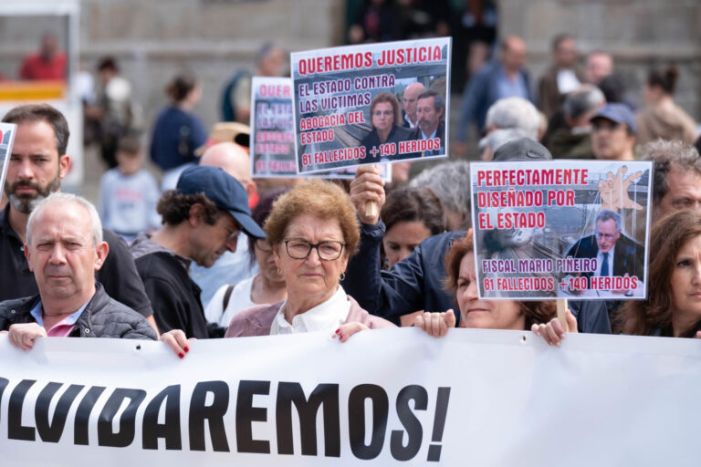 Angrois.- Víctimas vuelven a concentrarse este miércoles en Santiago tras un año a la espera de la sentencia