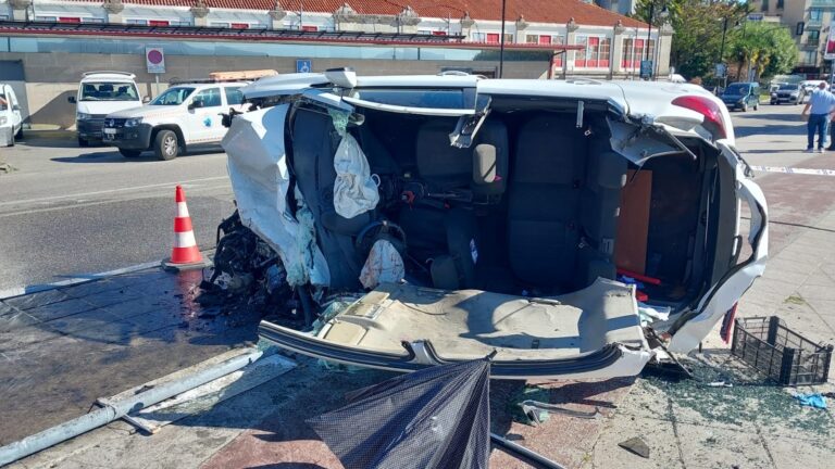 El conductor que mató a un hombre este viernes en Cangas dio positivo en alcohol y drogas