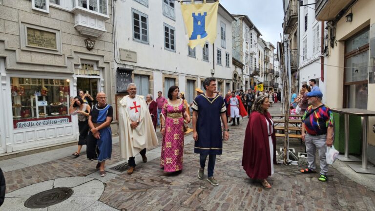 La Diputación de Lugo destina 18.000 euros a la celebración del Mercado Medieval de Mondoñedo (Lugo)