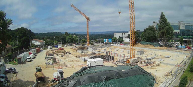 Avanzan las obras del Centro de Protonterapia de Galicia, que en 2026 recibirá a sus primeros pacientes oncológicos