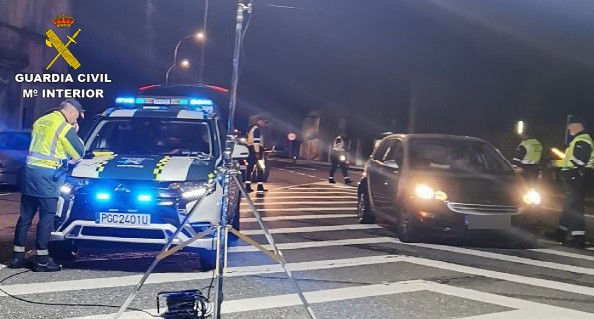 Más de 150 conductores dan positivo en alcohol, drogas o ambos en la Fiesta del Agua de Vilagarcía (Pontevedra)