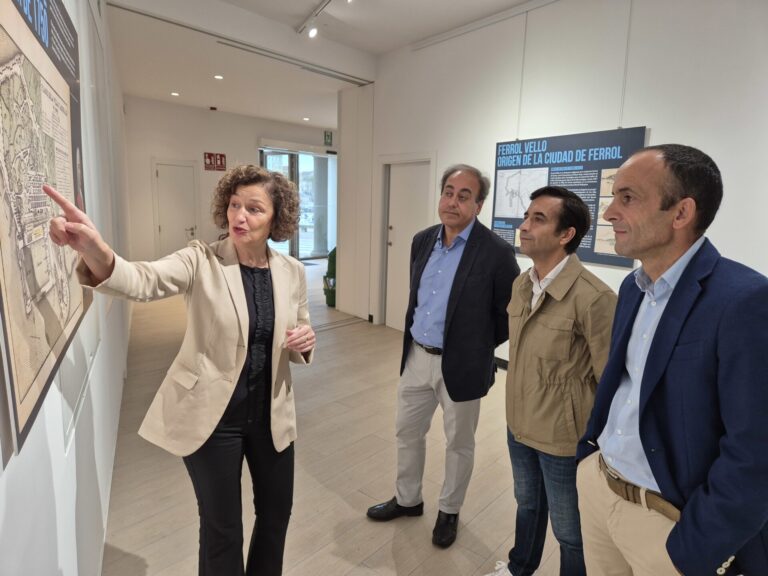 Inaugurada una exposición que exhibe los lugares emblemáticos y el modo de vida en Ferrol Vello