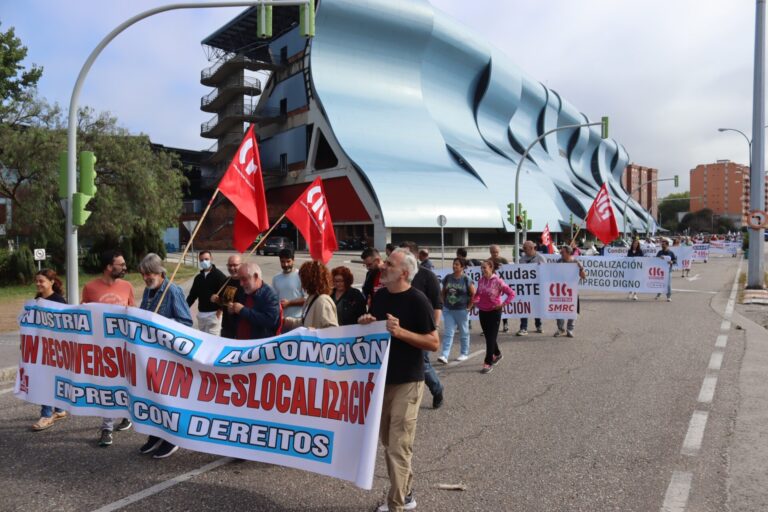 La CIG retoma en Vigo las protestas por la situación de la automoción y ante la «pasividad» de la Xunta