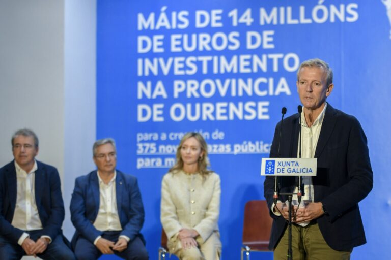 Rueda ensalza la colaboración entre administraciones para crear 375 plazas en centros de atención a mayores de Ourense