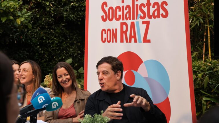 Besteiro apela a Rueda a «defender los intereses de Galicia» en la reunión con Sánchez, quien irá con la «mano tendida»