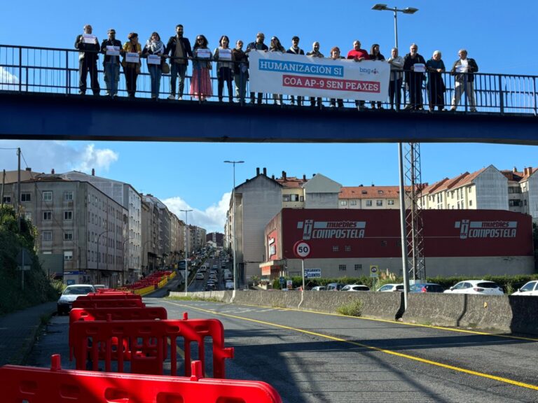 El BNG exige liberar de peajes el tramo de la AP-9 entre Padrón y Santiago ante las obras de O Milladoiro