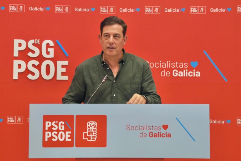 Besteiro reitera su rechazo a la futura ley audiovisual y califica de «activa» la acción del PSdeG contra esta