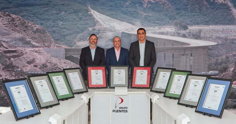 Grupo Puentes, primera constructora que certifica con Aenor un sistema integrado de gestión digital