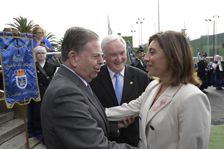 Ángeles Vázquez apuesta por seguir afianzando los «vínculos indisolubles» entre Galicia y Asturias