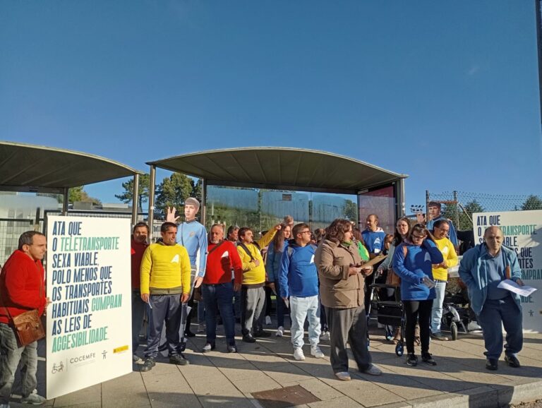 Personas con discapacidad denuncian en Santiago la falta de un transporte accesible y adaptado