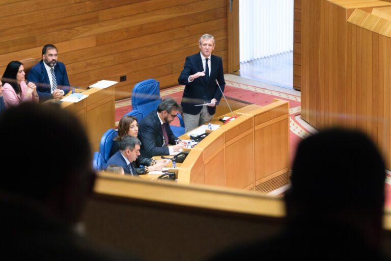 Pleno.- Pontón acusa a la Xunta hacer «bullying» al gallego y Rueda pide que deje de actuar como «policía» de la lengua