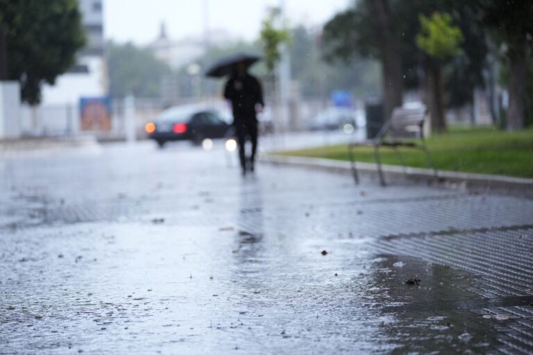 Aemet avisa de que habrá lluvias generalizadas para el fin de semana y la próxima semana