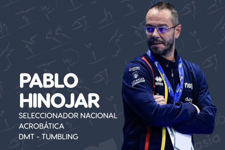 Muere el pontevedrés Pablo Hinójar, seleccionador español de gimnasia acrobática y doble mini-tramp, a los 49 años