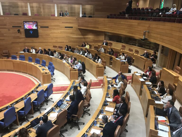 Temporal.- El Parlamento de Galicia expresa su solidaridad con las víctimas de la DANA en Valencia