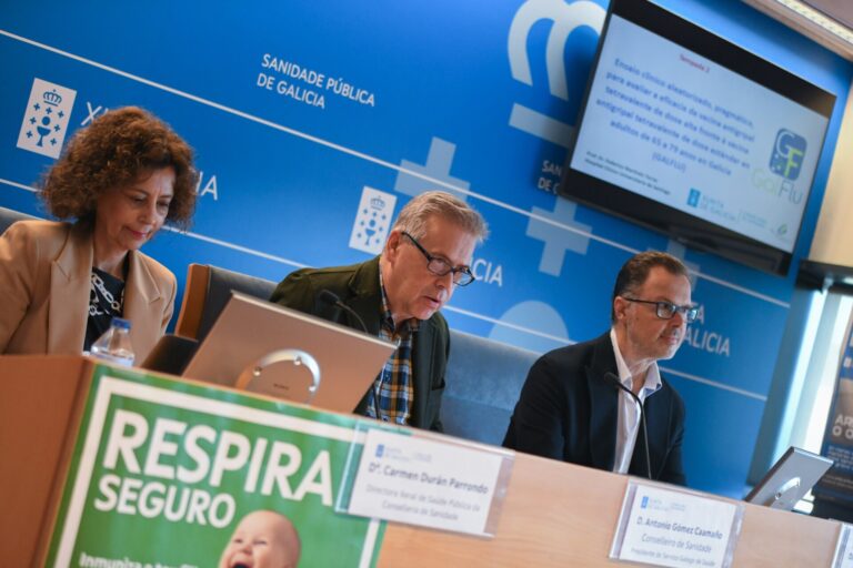 Sanidade espera que 70.000 gallegos de 65 a 79 años se sumen al estudio con la vacuna antigripal de alta carga