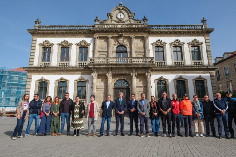 Instituciones gallegas trasladan su solidaridad con las víctimas y afectados por la DANA