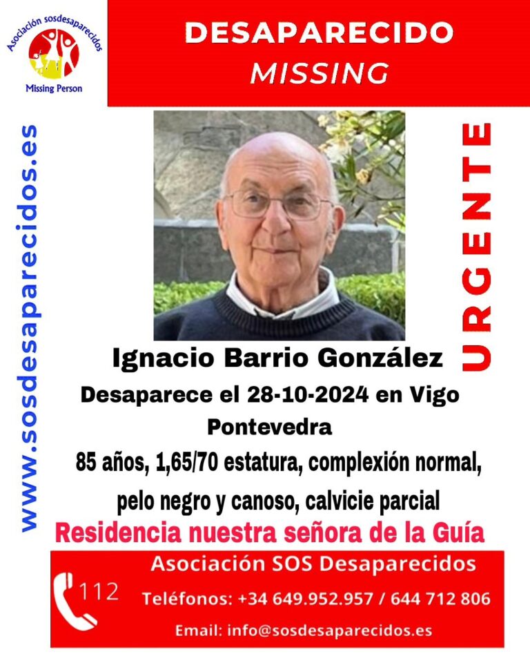 Continúa la búsqueda por tierra y aire del hombre de 85 años desaparecido en Vigo el pasado lunes