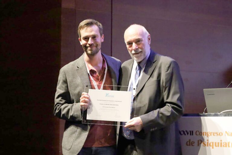 La tesis doctoral del gallego Fernando Facal, premiada por la Sociedad Española de Psiquiatría como la mejor de 2023