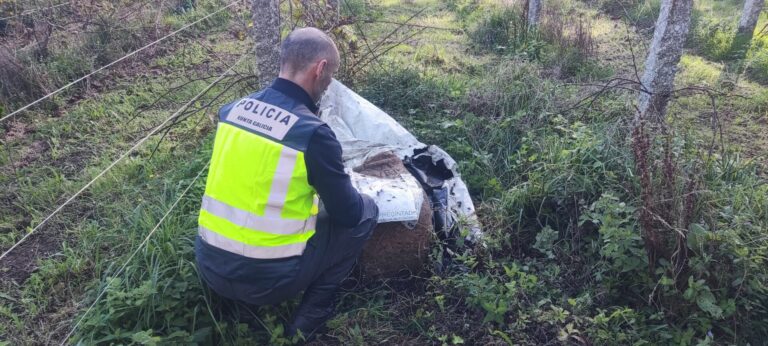 Recuperan una ara de origen romano en Caldas de Reis (Pontevedra)