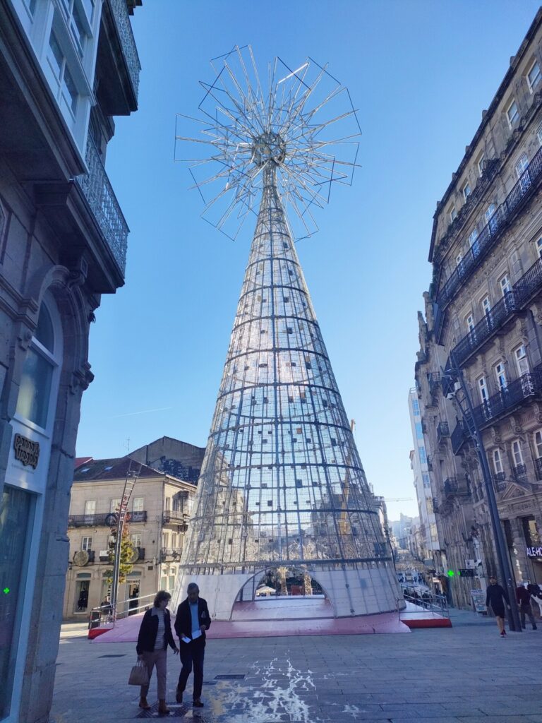 El aforo en Porta do Sol para el encendido de Vigo será de 7.000 personas y habrá dos pantallas para seguirlo