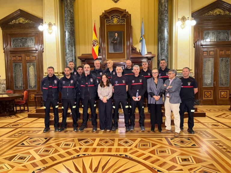 El Ayuntamiento de A Coruña agradece el trabajo de los bomberos por la DANA