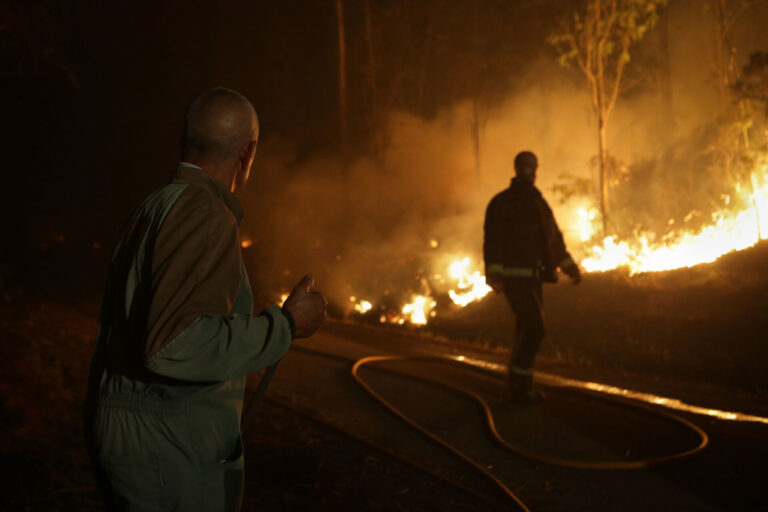 Detenido un vecino de Barreiros (Lugo) de 27 años por el incendio forestal de Trabada, que quemó más de 2.300 hectáreas