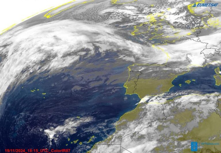 La borrasca Caetano llega a España este miércoles, una jornada que dejará lluvias en Galicia