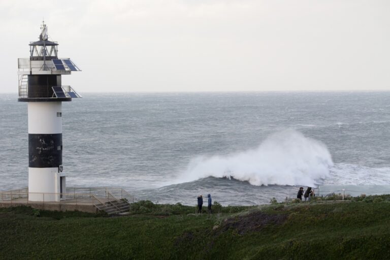 Vientos de más de 150 kilómetros por hora en una jornada con alertas climatológicas en buena parte de Galicia