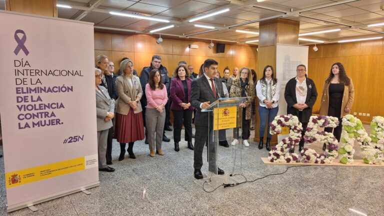 El delegado del Gobierno apela a la lucha «todos los días» para erradicar el «terrorismo machista»