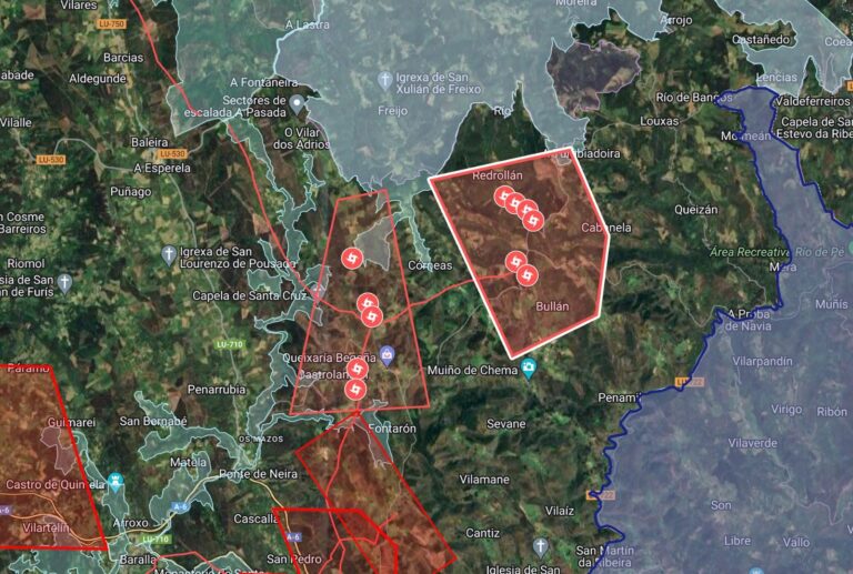 Lanzan una campaña de recaudación para recurrir un parque eólico en A Fonsagrada y Os Ancares para suministrar a Alcoa