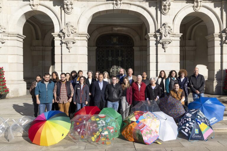 A Coruña acoge el día 3 la iniciativa ‘Bajo el mismo paraguas’ para reivindicar derechos de personas con discapacidad