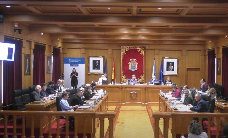 AV.- PSOE y D.O. facilitan con su abstención la aprobación de los presupuestos de la Diputación de Ourense