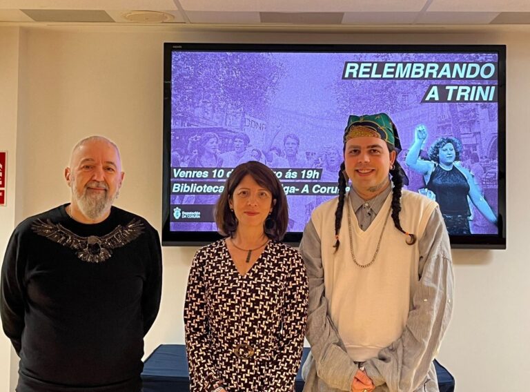 La Diputación de A Coruña promueve una muestra sobre Trinidad Falcés, activista de los derechos del colectivo trans
