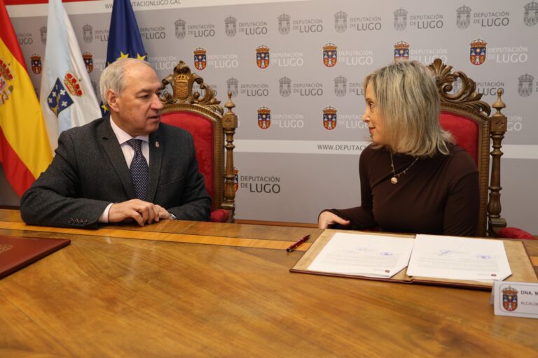 Diputación de Lugo y Ayuntamiento de Viveiro firman un convenio de más de 105.000 euros para mejora de infraestructuras