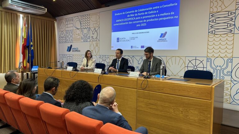 Pesca.- Anfaco y Xunta firman un nuevo convenio de más de 400.000 euros para promocionar las conservas de pescado