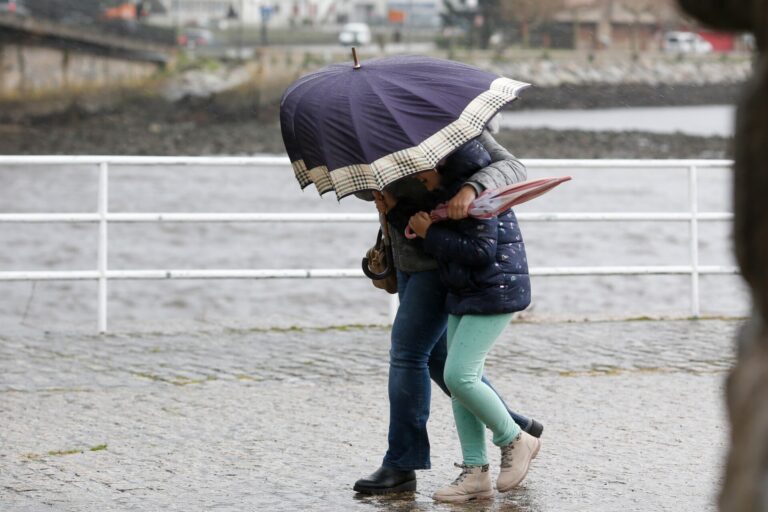 Alerta naranja por lluvias este viernes en la provincia de A Coruña y por viento en la Mariña lucense