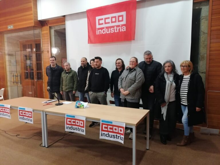 Marcos Vázquez, operario de una auxiliar de Navantia, elegido nuevo secretario xeral de CC.OO. Industria en Ferrol