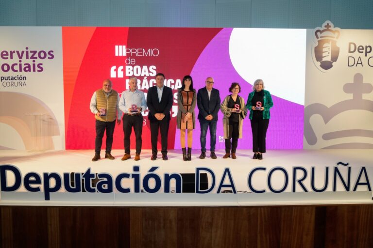 Diputación de A Coruña reconocerá las «buenas prácticas» de entidades sociales con seis premios de 7.000 euros cada uno