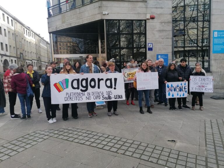 Trabajadores y allegados de usuarios del CAPD Souto de Leixa denuncian su mal funcionamiento