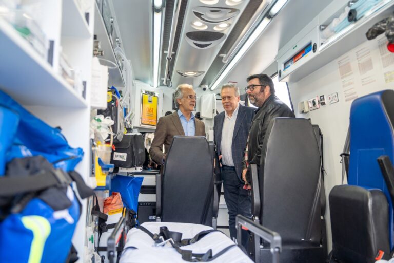 La nueva ambulancia de Moaña (Pontevedra) estará en servicio el 1 de abril para evitar traslados y aliviar carga médica