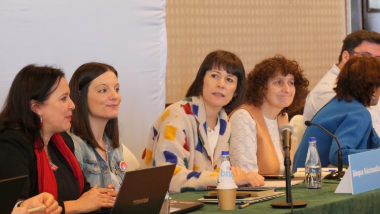 Ana Pontón rechaza el aumento del gasto militar y reivindica que «el camino es la defensa de la paz»