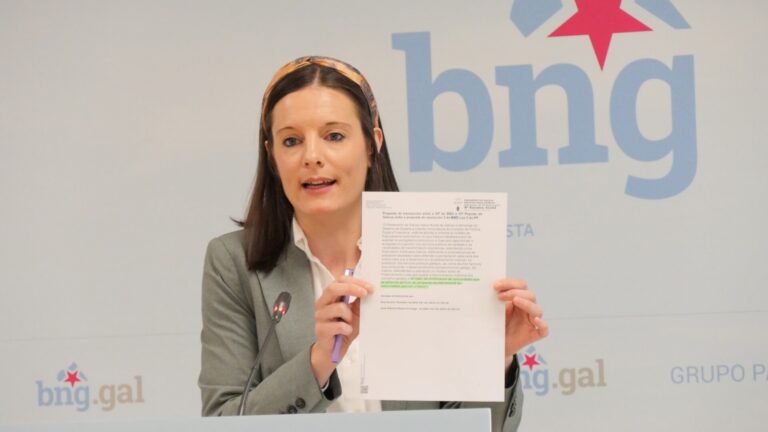 DEA.- El BNG pide al PP que deje «el rodete absolutista» y llegue a acuerdos con la oposición