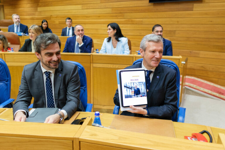 DEA.- Rueda apela a «pensar Galicia en grande» y «sin dejarse arrastrar» por los del «no por sistema»