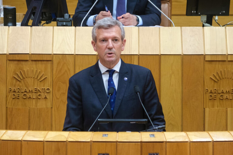 DEA.- Rueda defiende la «Galicia del sí» frente a «los del no»: «La Galicia que quiere menos crispación y más consenso»