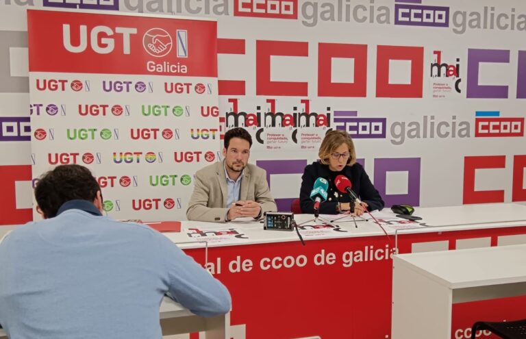 UGT y CC.OO. celebrarán su protesta central del 1 de mayo en Vigo con el foco en reducción de jornada y subida salarial