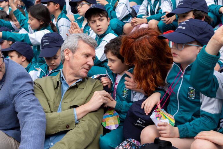 Turismo.- Rueda reivindica el valor educativo del Camino en la recepción al alumnado del Liceo La Paz de A Coruña