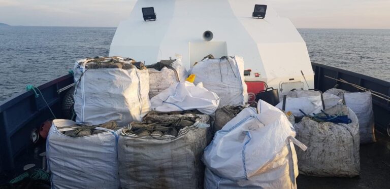 Pesca.- Decomisados casi 380 kilos de pulpo y más de 2.000 nasas entre cabo Silleiro y A Guarda